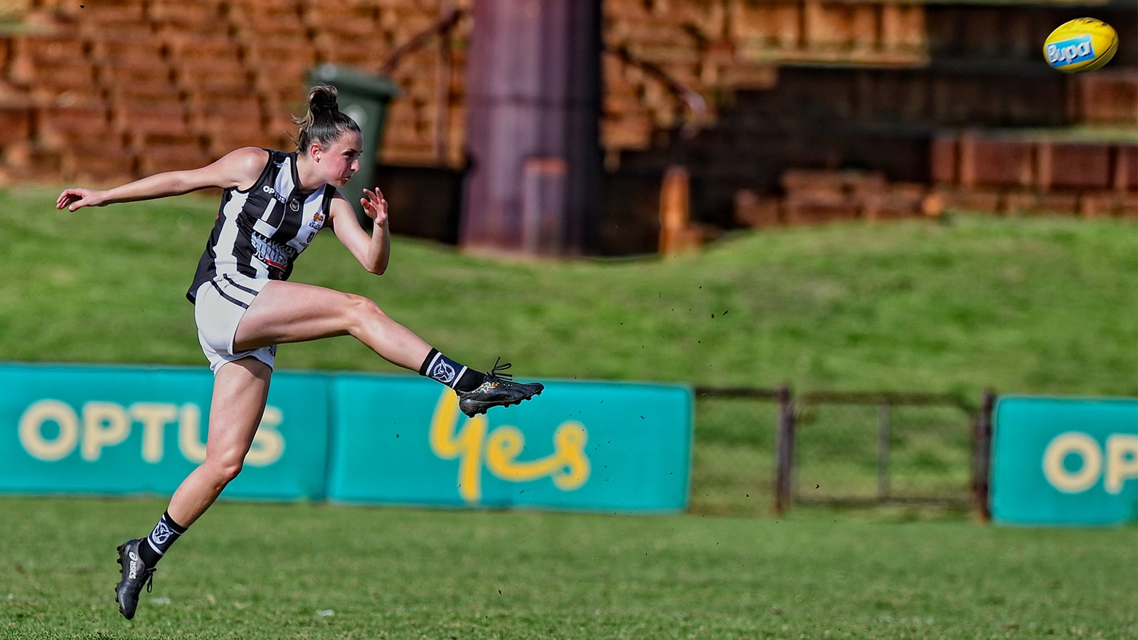 Sharp WAFLW Swan Districts 297 web.jpg Ashley Sharp kicked two goals for Swan Districts against Subiaco. Pic: Tom Campbell - Fremantle,Fremantle Dockers,AFLW,WAFL